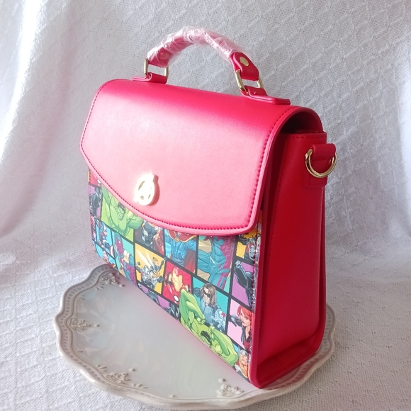 Loungefly × Marvel Avengers Crossbody Bag - Picture 4 of 13